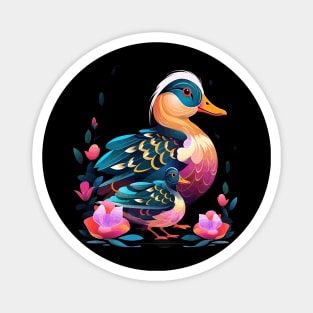 Mandarin Duck Mothers Day Magnet